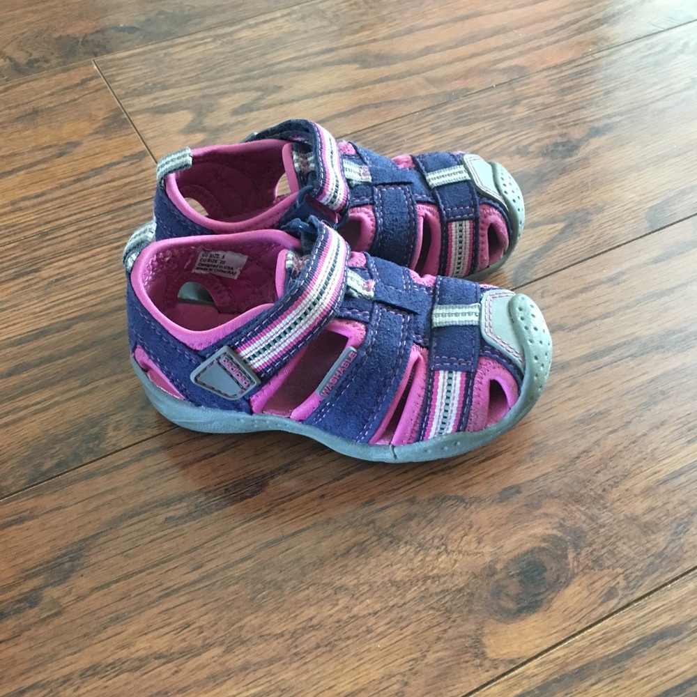 Pediped Flex Sahara toddler girl sandals size 5